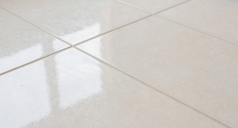 tile appearance despite proper installation