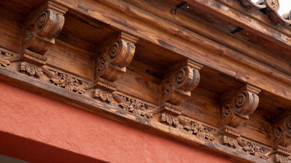traditional handcrafted architectural elements