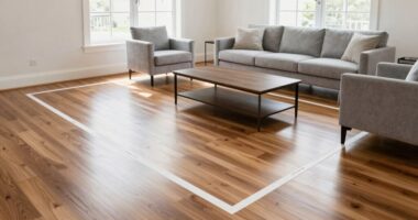 use painter s tape layout