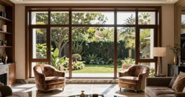 variable room window heights