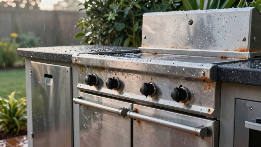 weatherproof outdoor appliance features