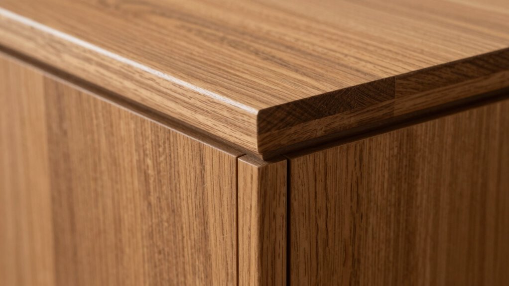 wood cut impacts cabinet finish