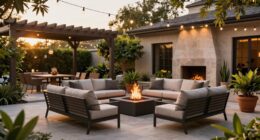 year round outdoor living area