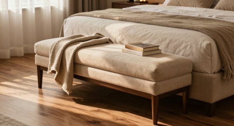 adding a bench enhances room