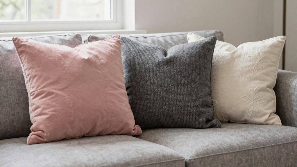 balanced cohesive pillow arrangement
