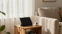 balanced tech integration in rooms