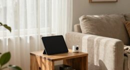 balanced tech integration in rooms