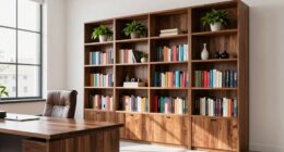 bookcases enhance office space