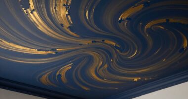ceiling paint techniques used