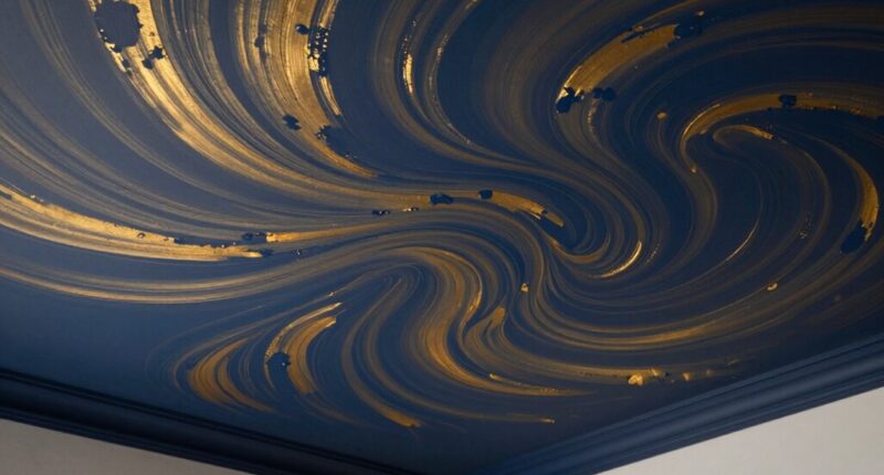 ceiling paint techniques used