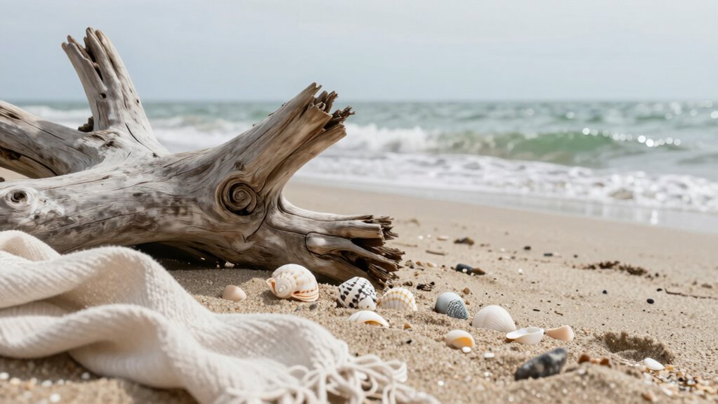 coastal textures and colors