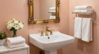 confident powder room design