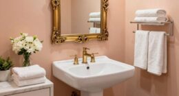 confident powder room design
