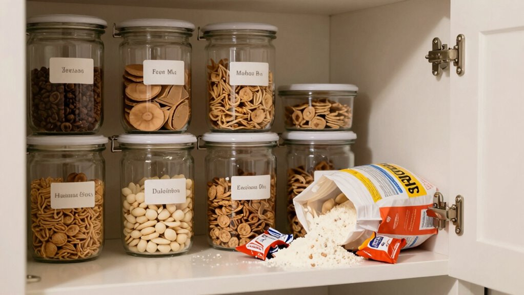consistent habits maintain organized pantries