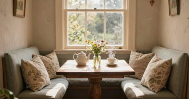 cozy functional breakfast spaces