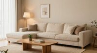 cozy minimal inviting space
