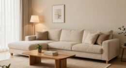 cozy minimal inviting space