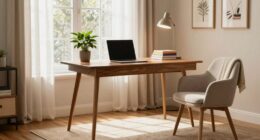 create a cozy workspace