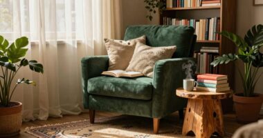 create inviting reading nook