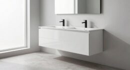 creates spacious airy feel