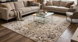 customize large rug placement