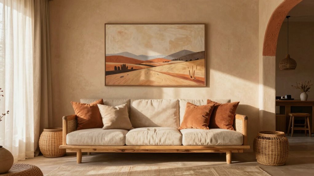 desert inspired textures and colors