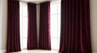 drapery adjusts room proportions