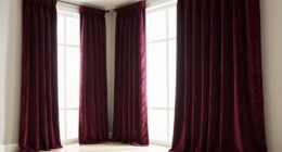 drapery adjusts room proportions