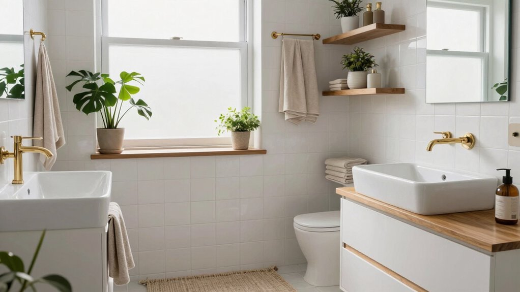 elevate bathroom with details