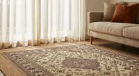 elevate jute rug styling