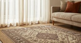 elevate jute rug styling