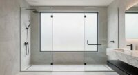 expanding bathroom with mirrors