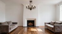incorrect fireplace placement