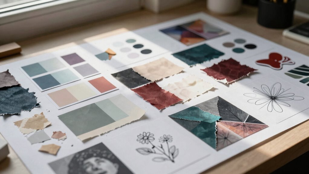 intentional cohesive color choices