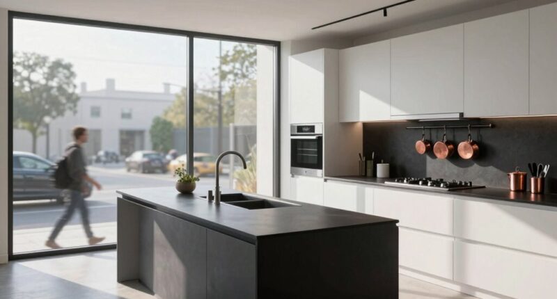 morning traffic kitchen design