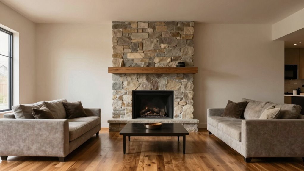 optimal fireplace placement enhances harmony