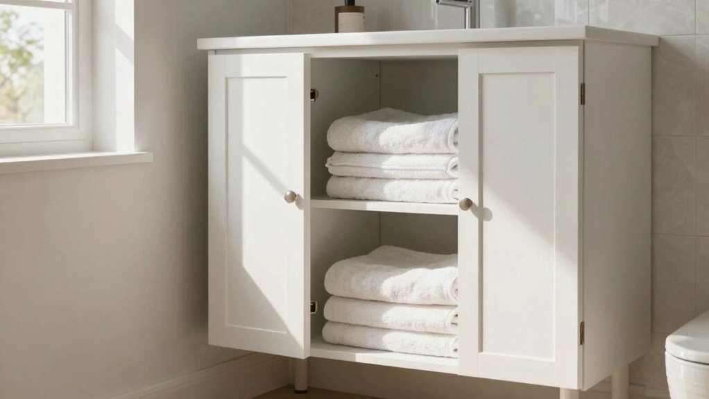 optimal linen storage placement
