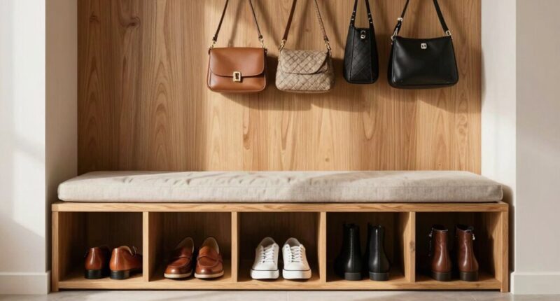 organized entry storage system