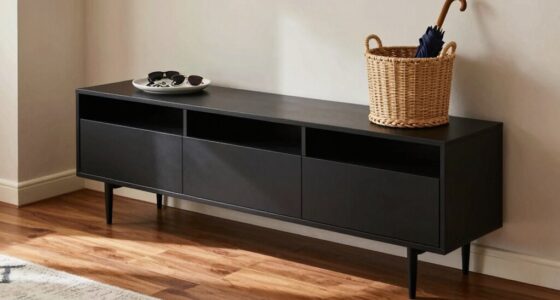 organized foyer storage solution