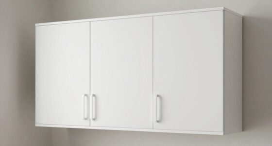 organized laundry cabinet design