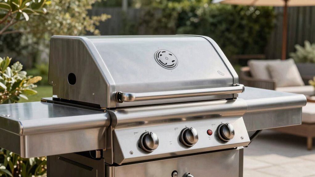 outdoor appliance placement and protection
