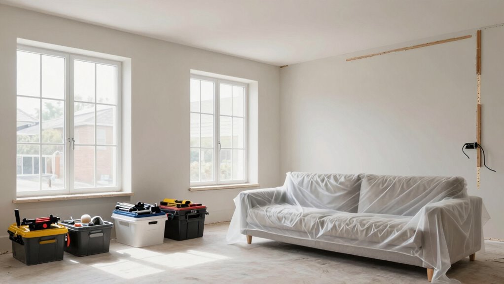 phased remodel planning and management