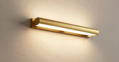 proper wall sconce positioning