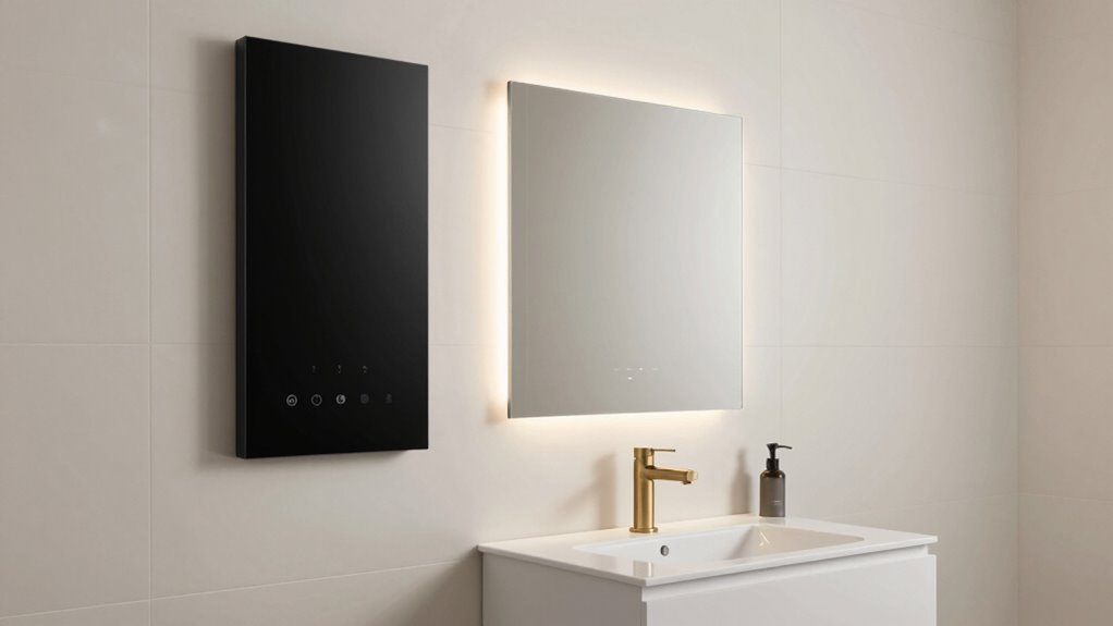 seamless modern bathroom integration