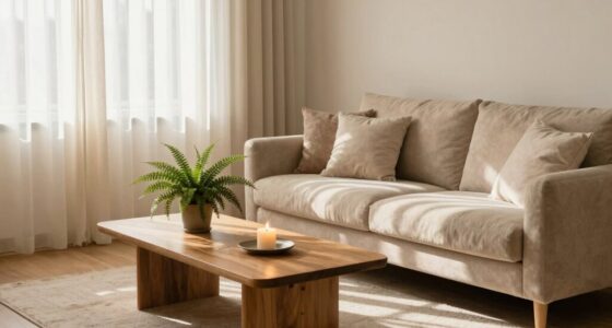 serene cozy balanced spaces