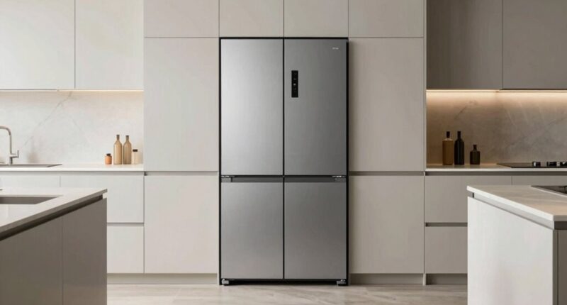sleek seamless kitchen design