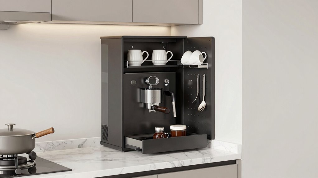 smart space saving coffee organization