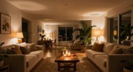 soft warm ambient lighting