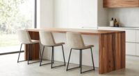 space saving counter stool options