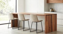 space saving counter stool options